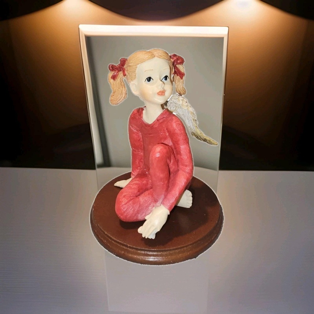 House of Lloyd 1996 Pajama Angel Figurine Christmas Around the World Decor w/Box